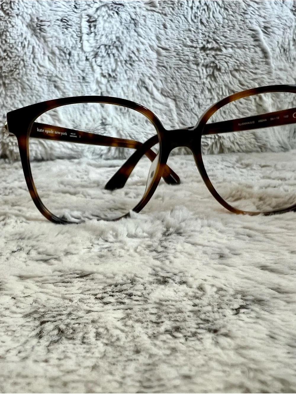 Kate Spade Tortoiseshell Women's Fashion Eyeglass Frames - Brown